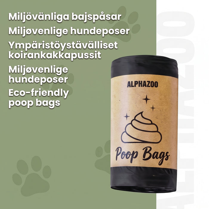 Bæsjposer Svart – Smidige bæsjposer for turen