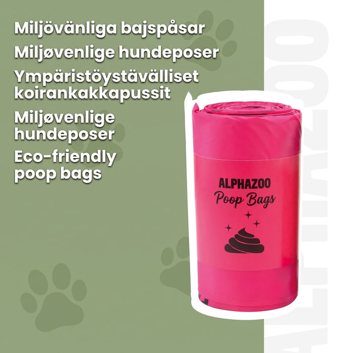 Bæsjposer Rosa – Smidige bæsjposer for turen