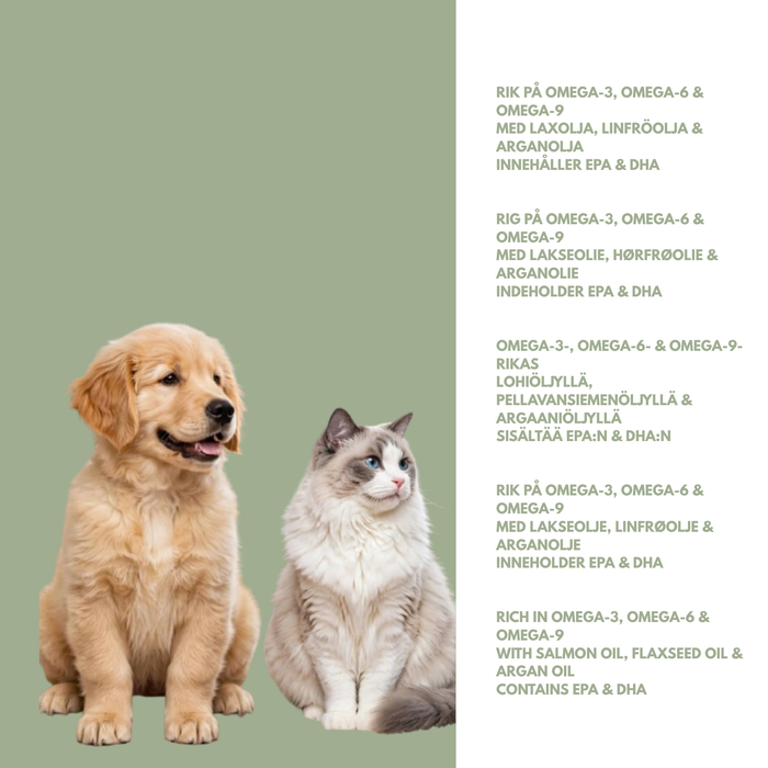 BARF Olje – For hund og katt