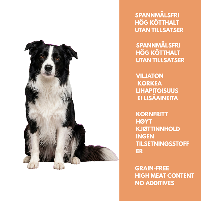 Storfekjøttmåltid – Delikat våtfôr til hund