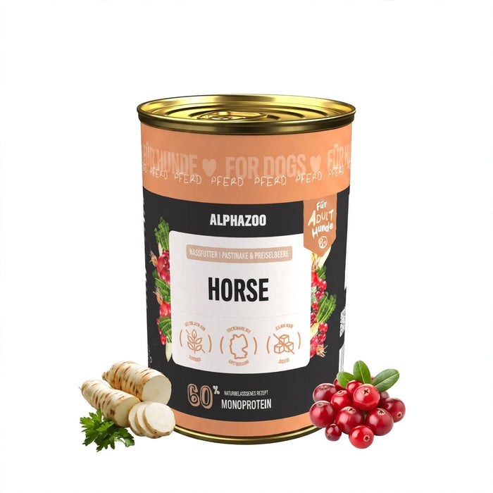 Horse Feast – Delicate wet food for dogs