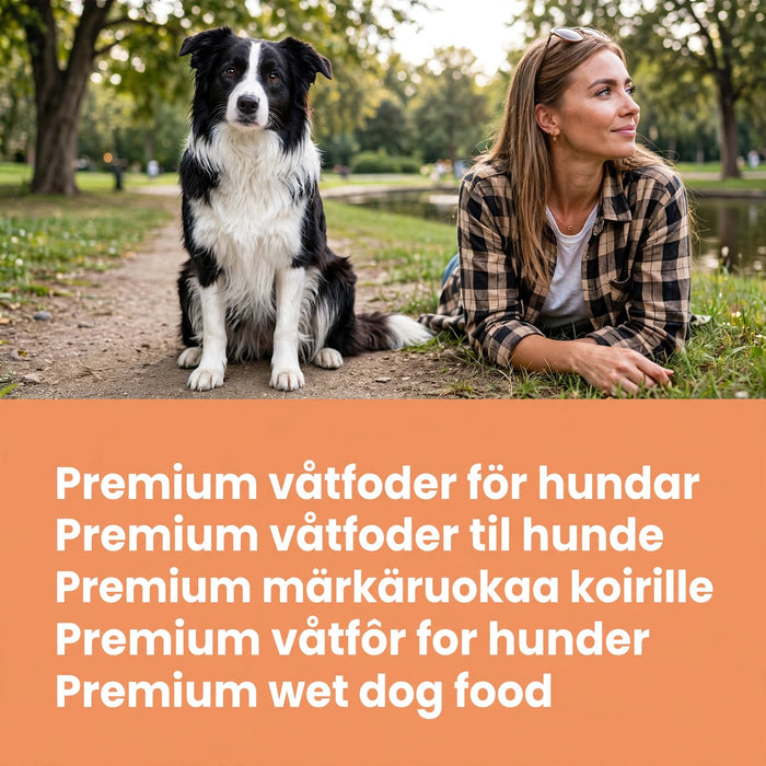 And- og kyllingmåltid – Deilig våtfôr til valper
